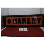 HARLEY DAVIDSON PICTURE FRAME - LARGE