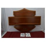 HARLEY DAVIDSON WALL SHELF