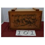 OLD WOOD AMMO BOX