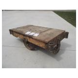 RARE JOHN BOOS TRAIN TROLLEY CART (LARGE)