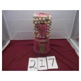 RARE TUSCANY STUDIOS 1975 CERAMIC GUMBALL MACHINE