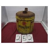 PENNZOIL OIL CAN