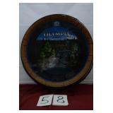 OLYMPIA BEER BARREL BAR SIGN