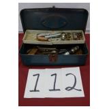 VINTAGE TOOL BOX W/TOOLS