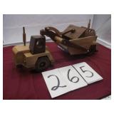 LARGE HAND MADE WOOD TOYS