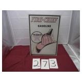 FIRE CHIEF TEXACO SIGN