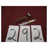 OLD BOOT KNIFE W/SHEATH