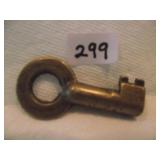ANTIQUE UNION PACIFIC RAILROAD KEY