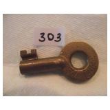 ANTIQUE PC RAILROAD KEY