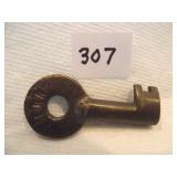 ANTIQUE IRR RAILROAD KEY ILLINOIS CENTRAL