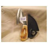 UNUSUAL SMALL KNIFE W/SHEATH