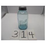 #4 HALF GALLON BALL JAR W/ZINC LID