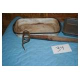 PRIMITIVE ITEMS, LOG SCRAPPER, RAKE