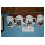 NORMAN ROCKWELL CUPS