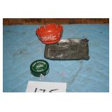 ASHTRAYS, SKOAL TAPE MEASURE SCALE