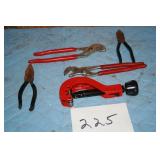 PIPE CUTTER, PLIERS