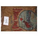 LONE WOLF POTATOE SACK...HOLE IN SIDE