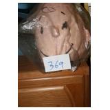 CHARLIE BROWN HEAD...MADE OF PAPER