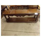 SOFA TABLE W/BOTTOM SHELF