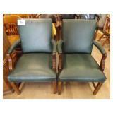 2 ARM CHAIRS