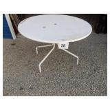 METAL PATIO TABLE