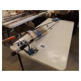 2 RODS & REELS, 1 NEW