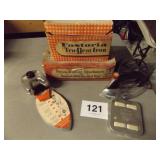 VINTAGE FOSTORIA IRON W/STEAM ATTACHMENT