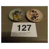 2 SPORTS COLLECTOR PLATES