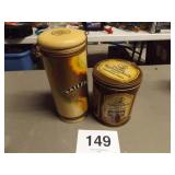 2 OLD TINS