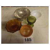 5 PC GLASSWARE