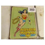 WONDER WOMAN METAL SIGN