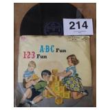 ABC FUN 123 FUN RECORD