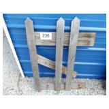 FENCE FOR DECORATION