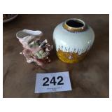 PLANTER MADE IN JAPAN, ITALY VASE