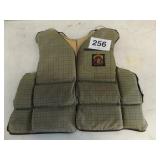 GREEN PLAID STEARNS LIFE JACKET ADULT L