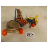3 VINTAGE FISHER PRICE TOYS