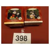 2 HALLMARK ORNAMENTS MICKEY MOUSE X 2