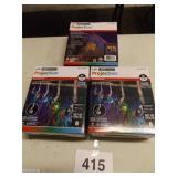 3 BOXES NEW MULTI COLORED LIGHTS