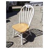 DINING TABLE W/LEAF & 4 CHAIRS