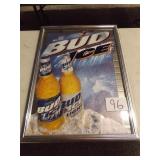 BUD ICE MIRROR