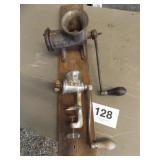 ENTERPRISE SAUSAGE GRINDER & CLIMAX MEAT GRINDER