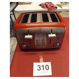 KENMORE RED 4 SLICE TOASTER