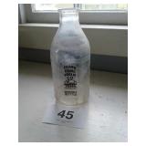Half gallon floor pure milk milk bottle Flora