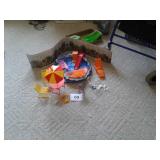 Barbie backyard pool and cookout items