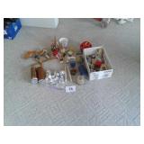 Candles Christmas items puppet horse Etc