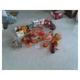 Halloween items and some Christmas items