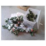 TOTE OF WEDDING DECOR