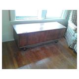 Lane Cedar Chest on legs