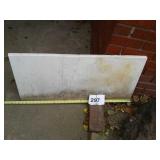 34 inch slab of marble