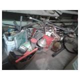 Scrap metal scrap copper pile